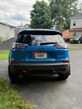 Blue 2019 Jeep Cherokee Trailhawk