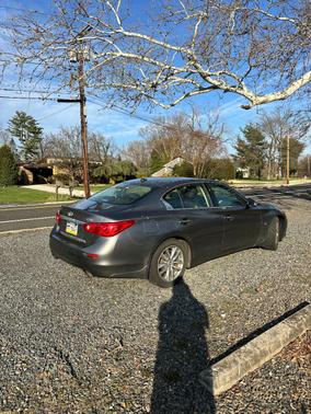 Gray 2015 INFINITI Q50 Premium