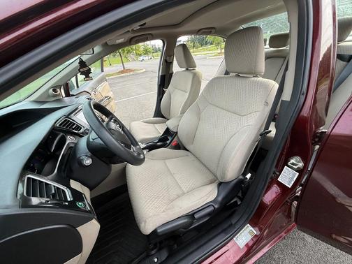 Red 2014 Honda Civic EX