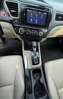 Red 2014 Honda Civic EX