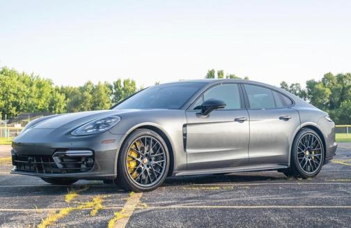 Gray 2023 Porsche Panamera Panamera Turbo S