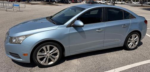 Blue 2011 Chevrolet Cruze LTZ