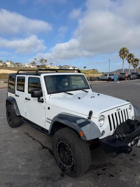 White 2016 Jeep Wrangler Unlimited Sport