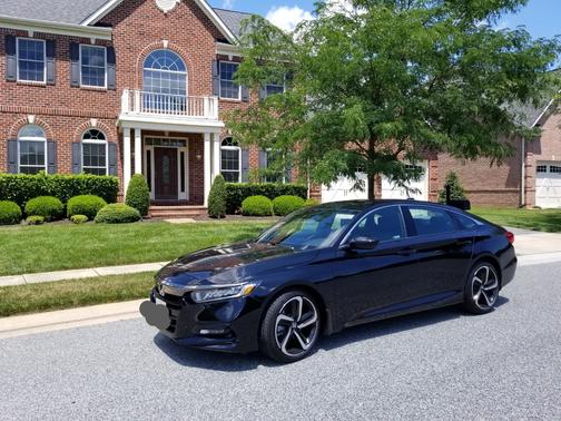 Black 2020 Honda Accord Sport 2.0T