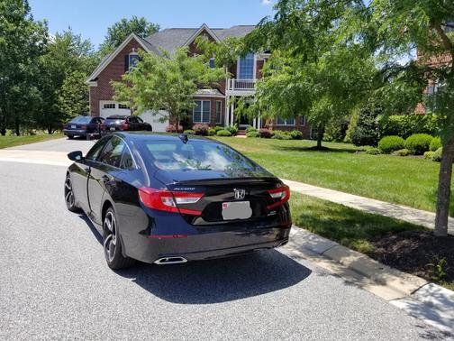 Black 2020 Honda Accord Sport 2.0T
