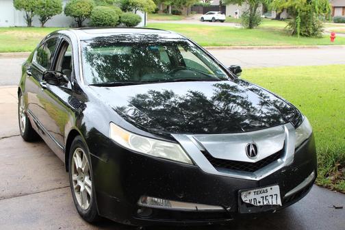 Black 2009 Acura TL Technology