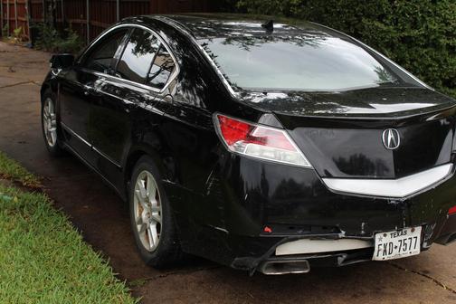 Black 2009 Acura TL Technology