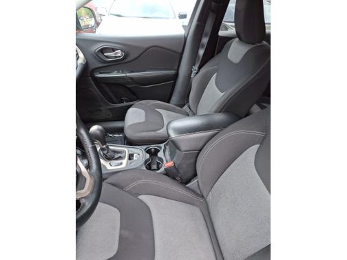 Black 2014 Jeep Cherokee Latitude