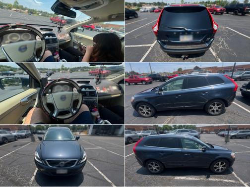 Blue 2011 Volvo XC60 T6