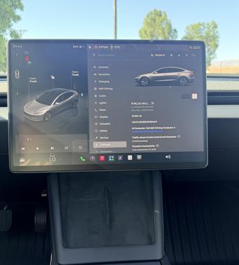 Silver 2025 Tesla Model 3 Long Range AWD