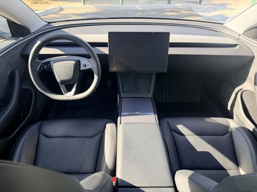 Silver 2025 Tesla Model 3 Long Range AWD