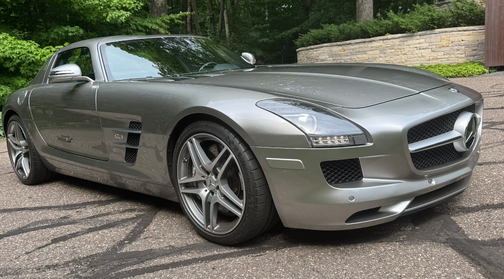 Silver 2012 Mercedes-Benz SLS AMG Base
