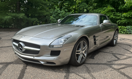 Silver 2012 Mercedes-Benz SLS AMG Base