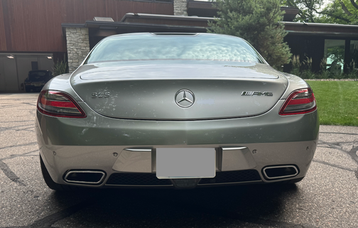 Silver 2012 Mercedes-Benz SLS AMG Base