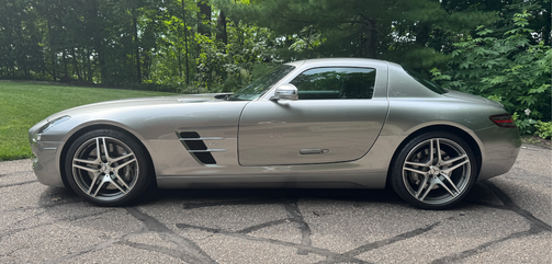 Silver 2012 Mercedes-Benz SLS AMG Base
