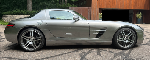 Silver 2012 Mercedes-Benz SLS AMG Base