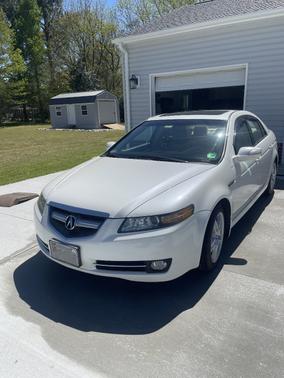 White 2008 Acura TL 3.2
