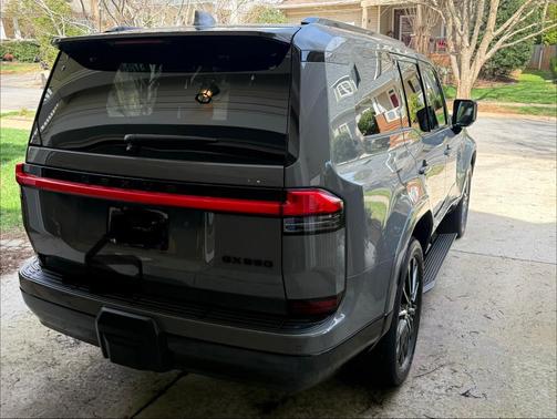 Gray 2025 Lexus GX 550 Luxury+