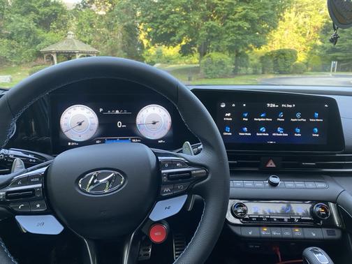 Blue 2022 Hyundai ELANTRA N Base