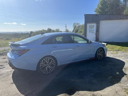 Blue 2022 Hyundai ELANTRA N Base