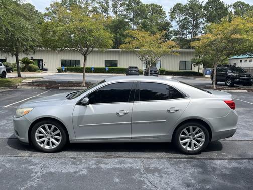 Silver 2015 Chevrolet Malibu 2LT