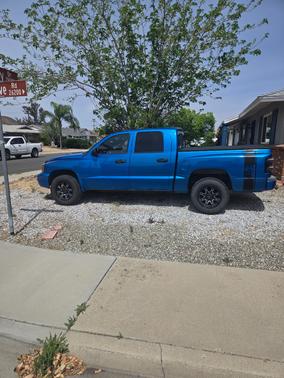 Blue 2007 Dodge Dakota SLT Quad Cab