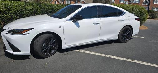 White 2021 Lexus ES 350 F Sport