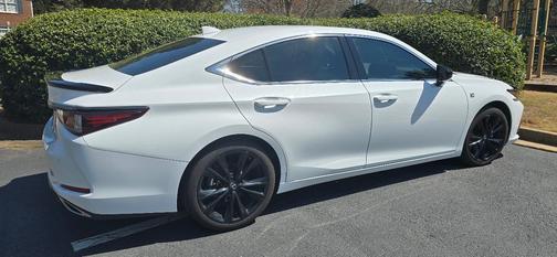White 2021 Lexus ES 350 F Sport