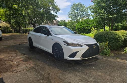 White 2021 Lexus ES 350 F Sport