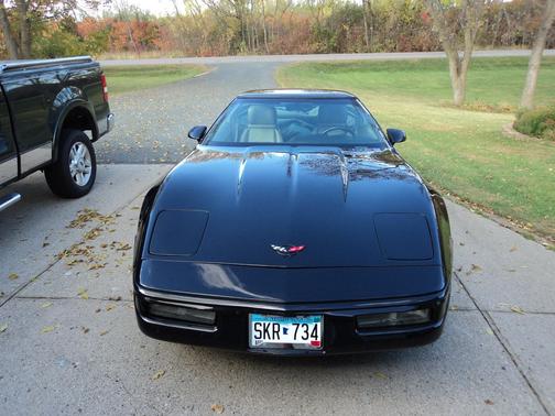 Black 1993 Chevrolet Corvette Base