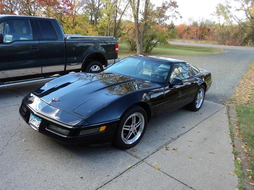 Black 1993 Chevrolet Corvette Base