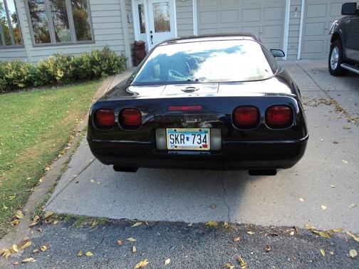 Black 1993 Chevrolet Corvette Base