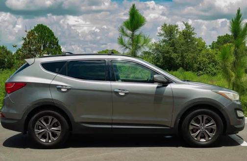 Gray 2014 Hyundai Santa Fe Sport 2.4L