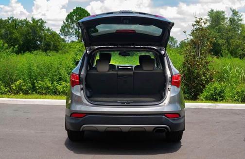 Gray 2014 Hyundai Santa Fe Sport 2.4L