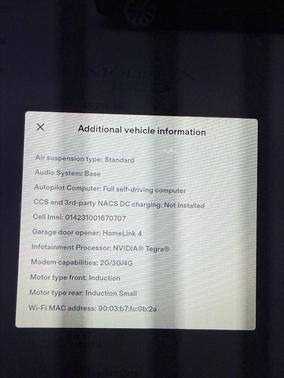 Black 2017 Tesla Model X 100D