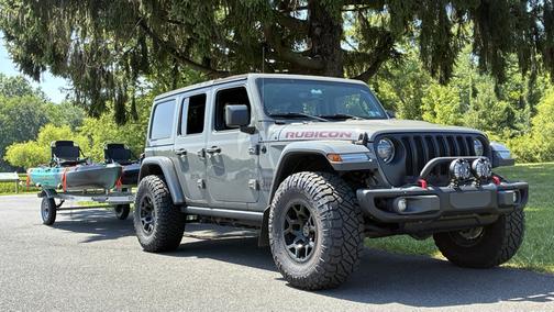 Gray 2020 Jeep Wrangler Unlimited Rubicon