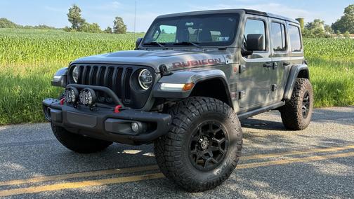 Gray 2020 Jeep Wrangler Unlimited Rubicon