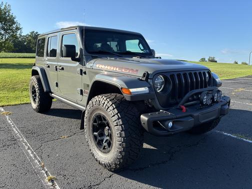 Gray 2020 Jeep Wrangler Unlimited Rubicon