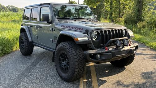 Gray 2020 Jeep Wrangler Unlimited Rubicon