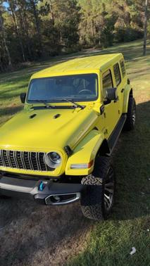 White 2024 Jeep Wrangler 4xe Sahara