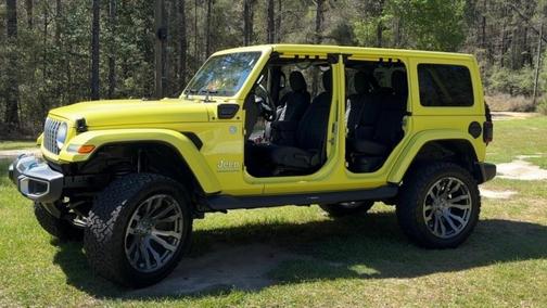White 2024 Jeep Wrangler 4xe Sahara