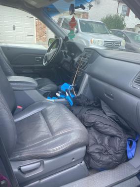 Blue 2004 Honda Pilot EX-L