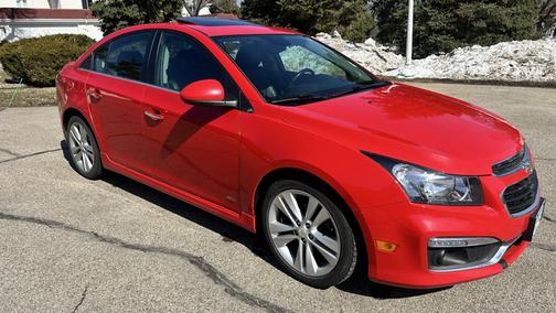 Red 2015 Chevrolet Cruze LTZ