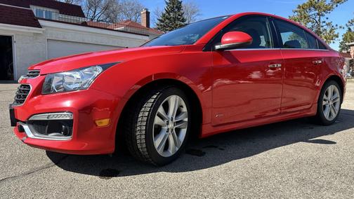 Red 2015 Chevrolet Cruze LTZ