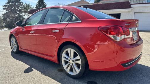 Red 2015 Chevrolet Cruze LTZ