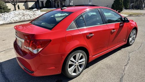 Red 2015 Chevrolet Cruze LTZ