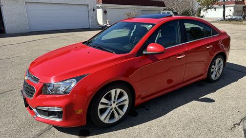 Red 2015 Chevrolet Cruze LTZ