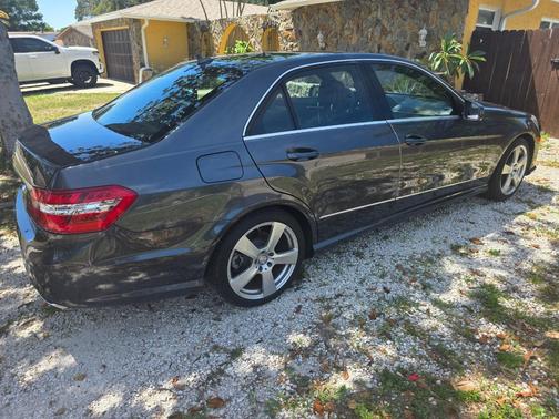 Blue 2010 Mercedes-Benz E-Class E 350