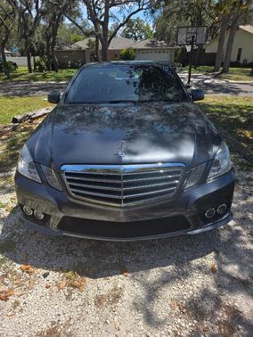 Blue 2010 Mercedes-Benz E-Class E 350