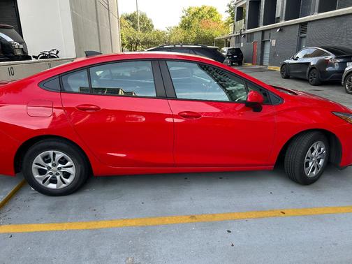 Red 2019 Chevrolet Cruze LS